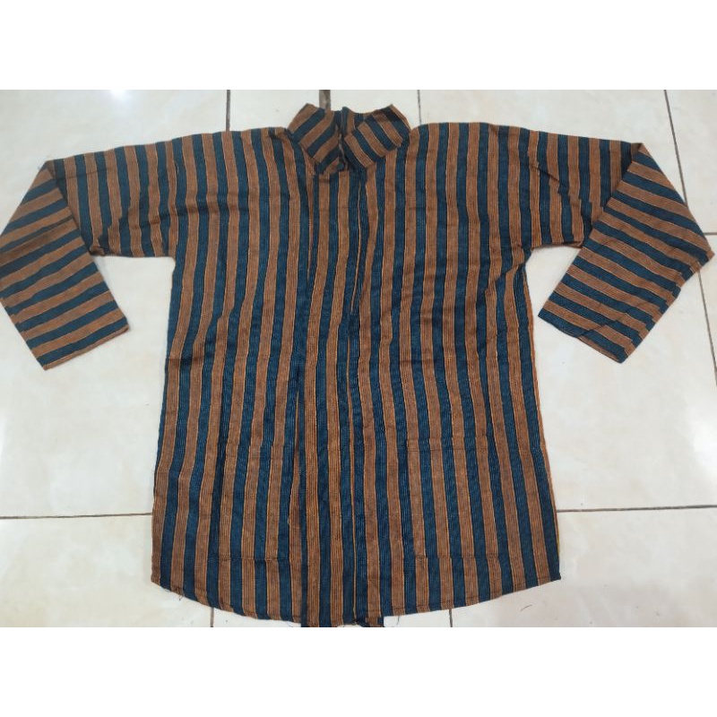 {{ [ Luriklarik ] Surjan Lurik Dewasa Baju Adat Jawa Solo Jogja Tenun Klaten Sorjan Lorek