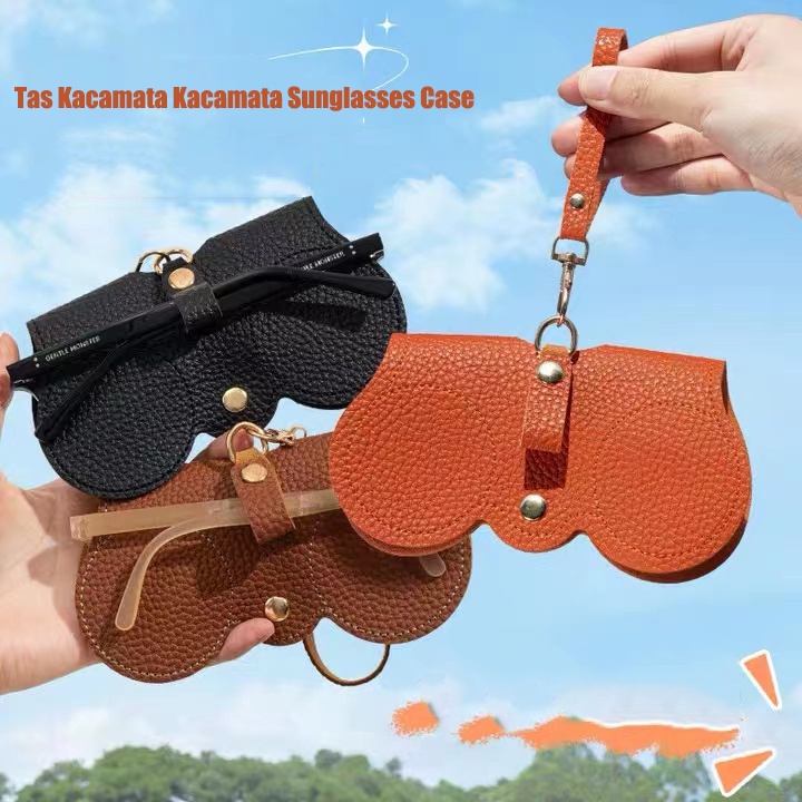 ACCMT- tempat kacamata/fashion sunglasses/gantungan kacamata tas/kotak kacamata gantung/tempat