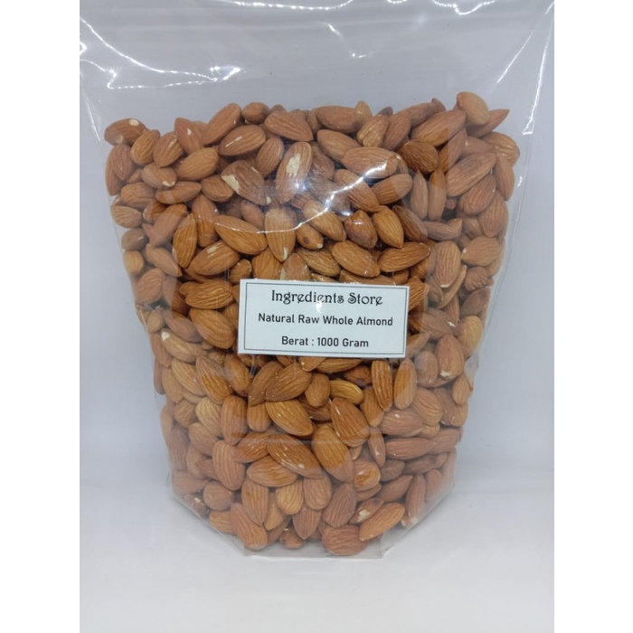 

Natural Whole Almond 1kg
