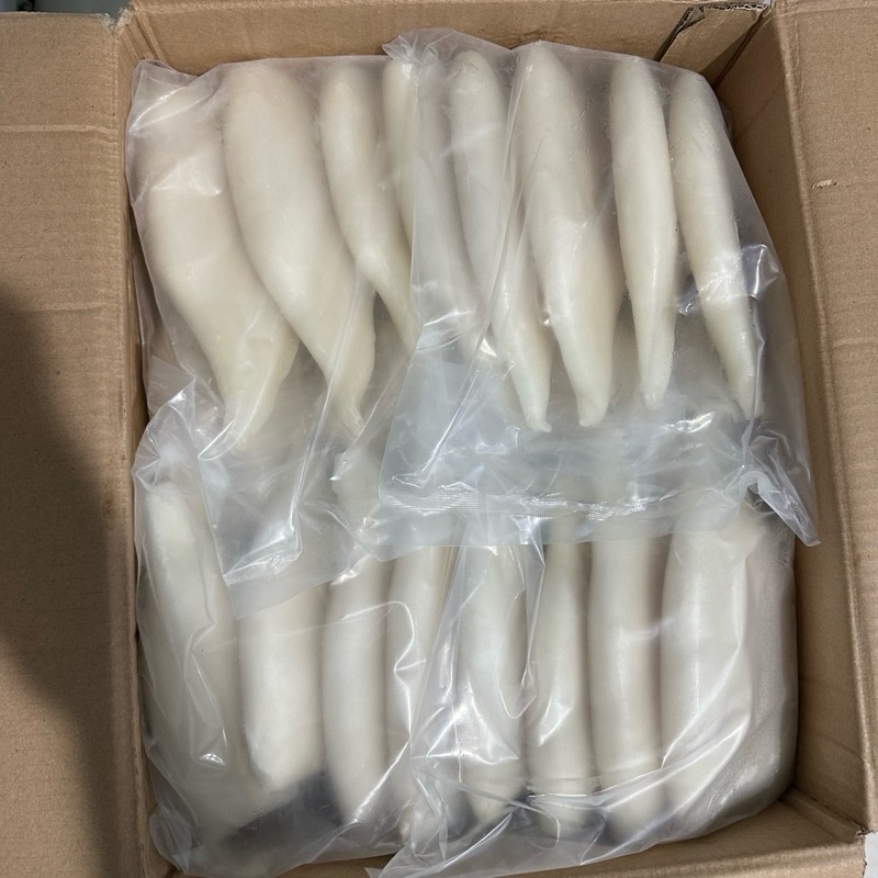 

Cumi Tube Kupas Bersih Segar Frozen 1 kg