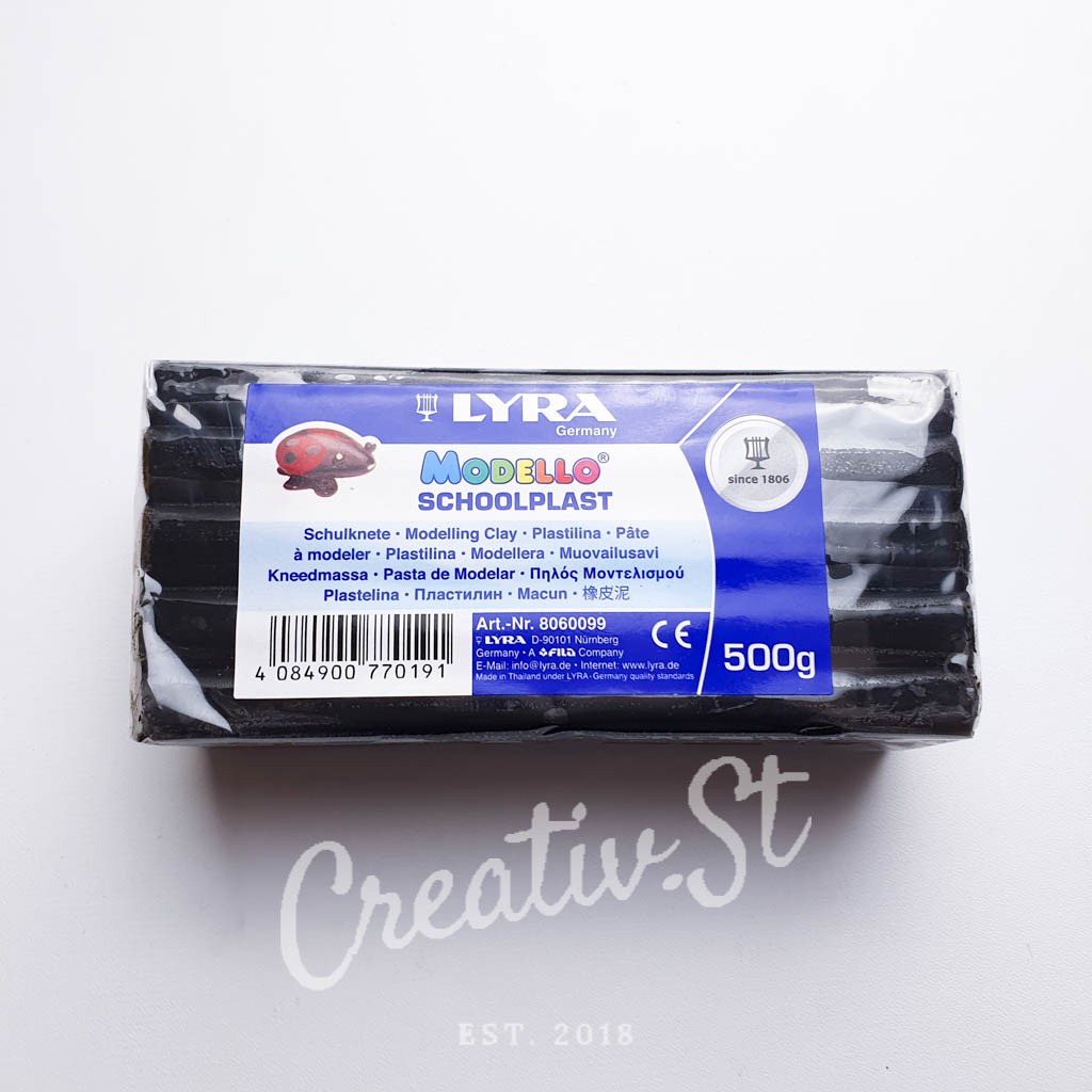 

LYRA Modelling Clay Schoolplast Plasticine Plastisin 500 Gr