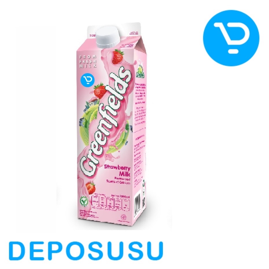 

Susu Pasteurisasi Freshmilk STRAWBERRY Greenfields 1liter