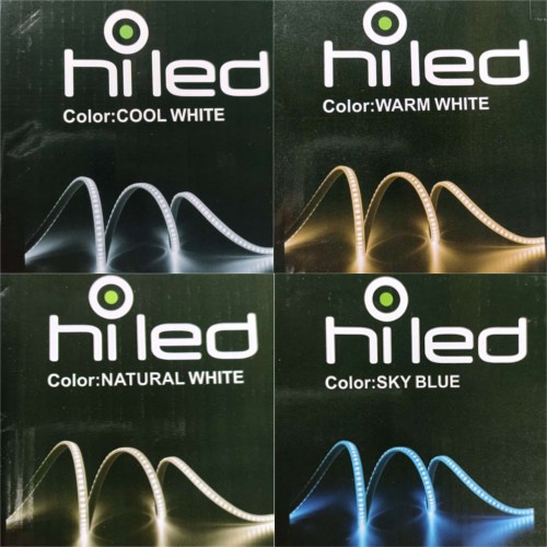 Strip Led selang Hiled 2835 120led ip67 outdoor 50mtr