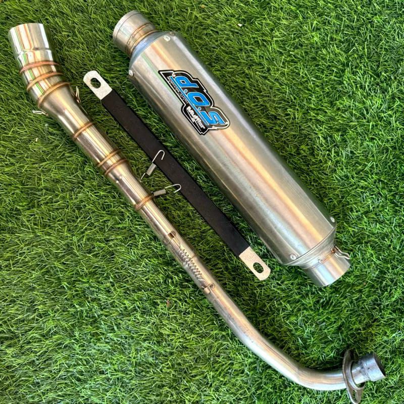 Murah  Kenalpot Racing Dos Tipe Gp5 Jenong Bas Ulem All Bebek Jupiter Vega Grand Smash Supra