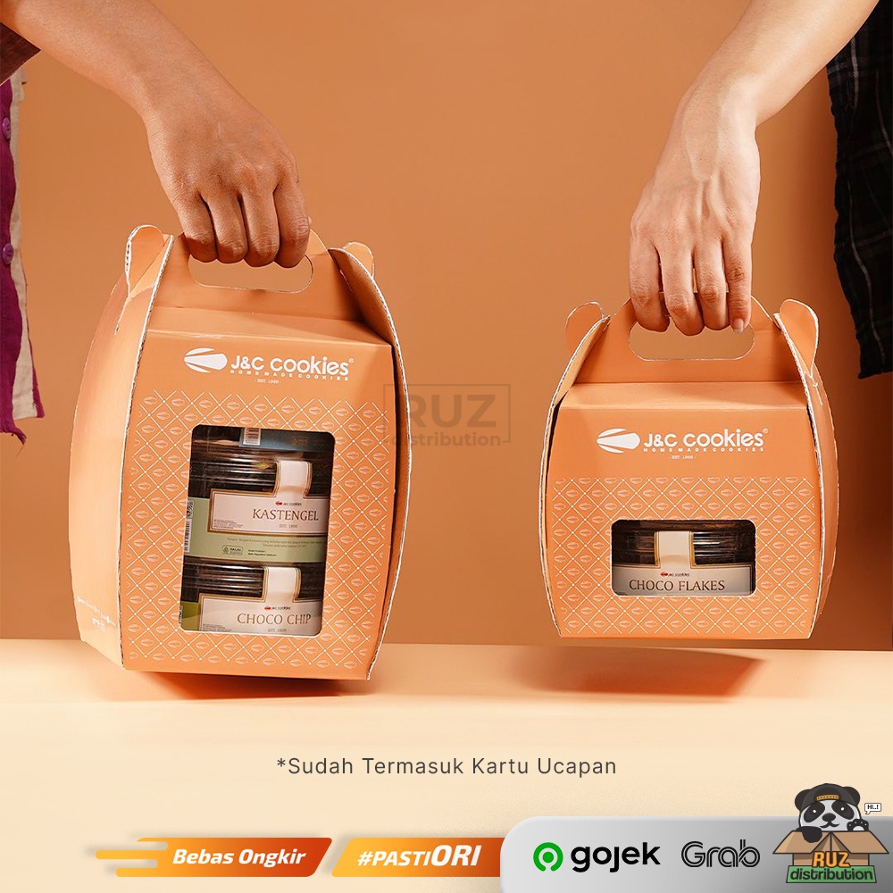 

HJ Parsel Hampers Kue Kering JNC J&C Cookies Paper Tray Hampers Lebaran Idul Fitri