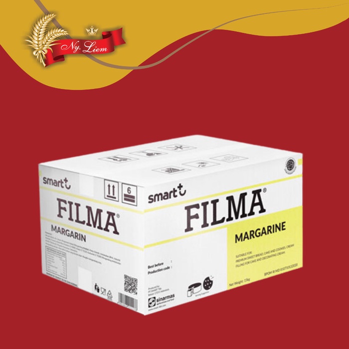 

HJ FILMA Margarine Trans Fat Free / Margarin Serbaguna 1kg#R