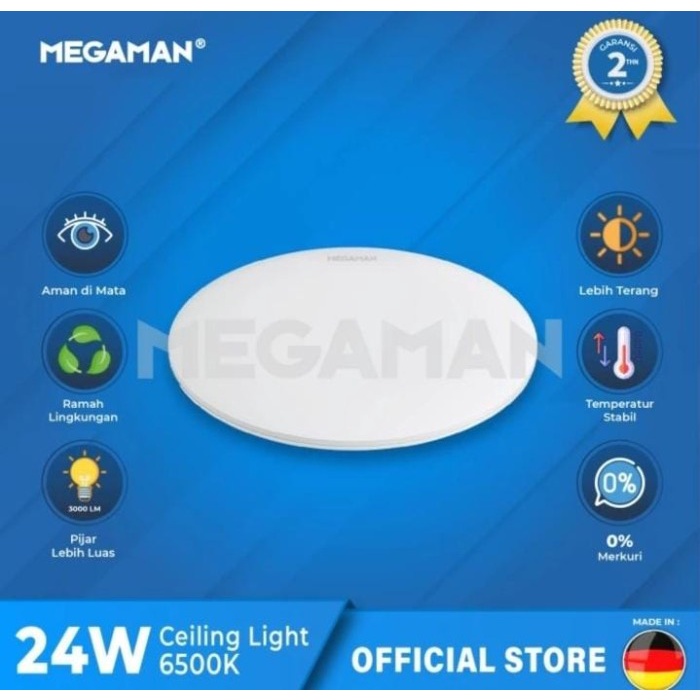 Megaman Ceiling MXL1045 24watt / Lampu led / lampu atap