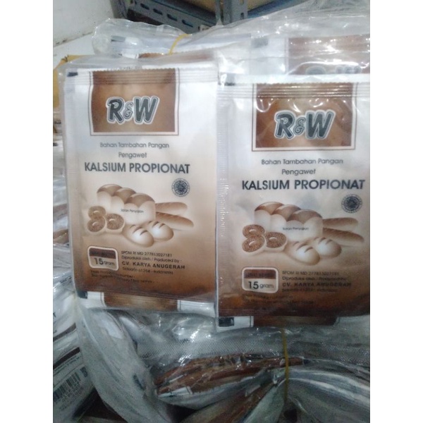 

HJ Kalsium Propionat (pengawet Roti) isi 10 pack kemasan baru