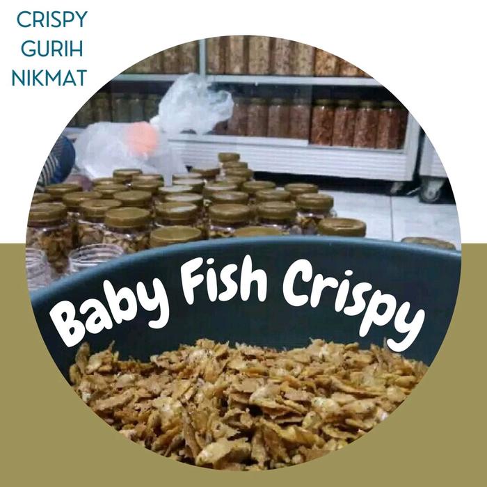 

Baby Fish Crispy 1Kg Tanpa MSG Cemilan Food Snacks Camilan Goreng Keripik Kripik Makanan