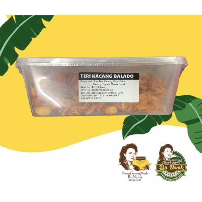 

Teri Kacang Balado Bu Rudy Surabaya