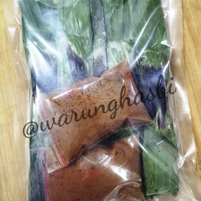 

Premium Otak-Otak Bakar+Bumbu Kacang isi 10