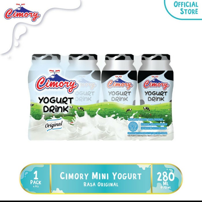 

(Good) Cimory yogurt drink mini plain@70ml