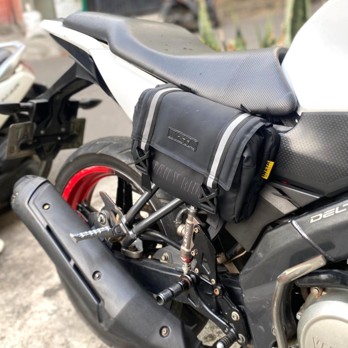 Kualitas No1 Tas Motor Vixion, Tas Samping Vixion Kiri Kanan, Tas Jas Hujan Vixion