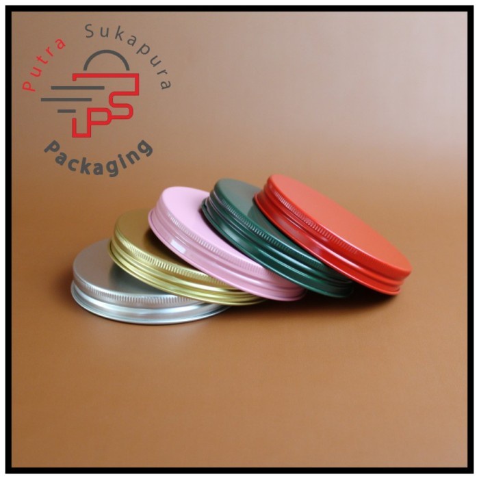 (Good) TUTUP TOPLES ALMUNIUM / ALUMUNIUM DIAMETER 9 CM