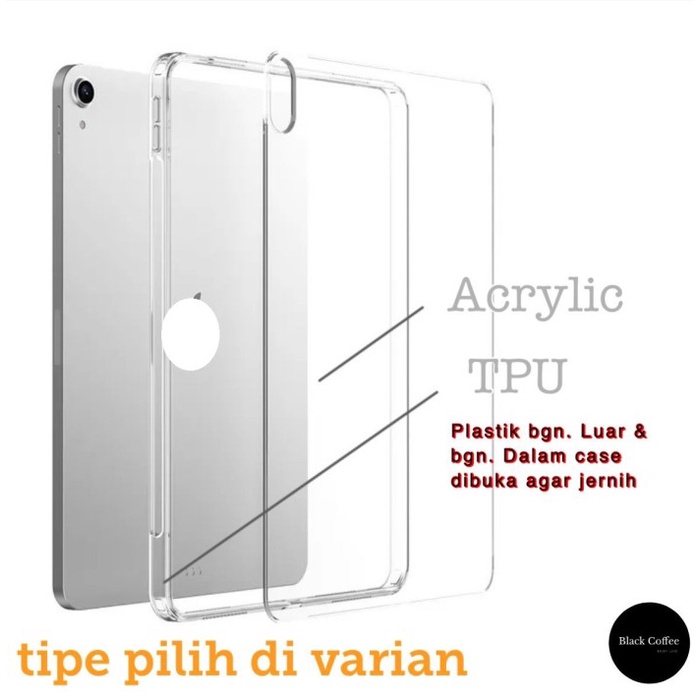 ACRYLIC CASE BENING IPAD 10 / IPAD 9 / IPAD 8 / IPAD 7 / IPAD PRO 13 / PRO 12.9 / PRO 11 / PRO M4 /