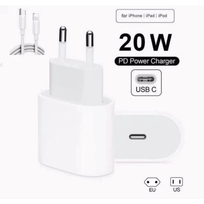 BATOK 20W / BATOK CHARGER 20W TYPE C TO TYPE C / TYPE C TO IPHONE