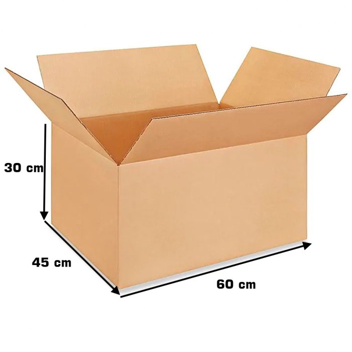 

pernakpernik- Kardus - Polos - 60 cm x 45 cm x 30 cm - SWR