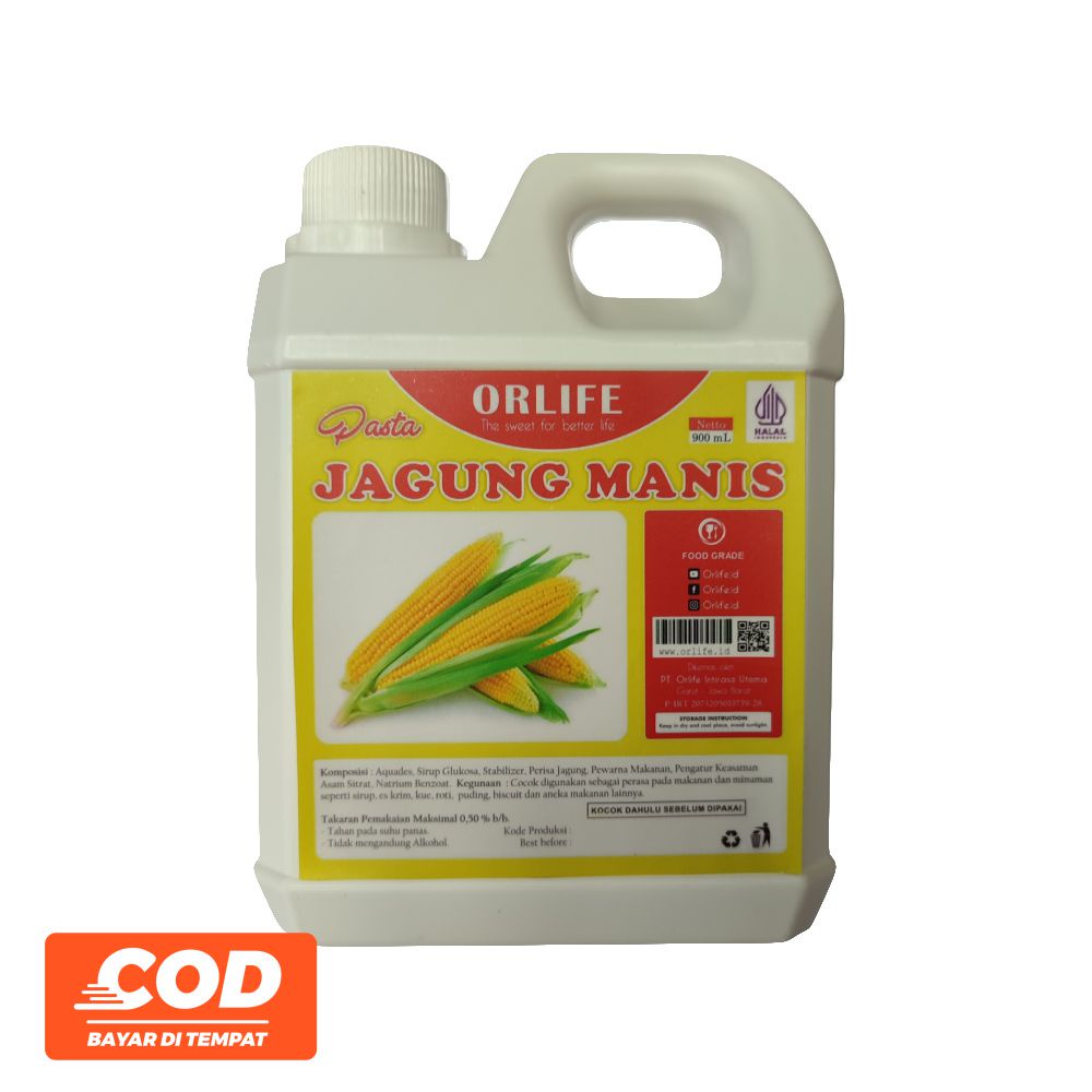 

HJ Pasta Rasa Jagung Manis 1 Kg Orlife
