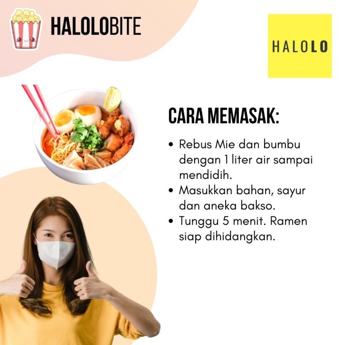 

(Good) RAMEN Kuah Bumbu Mie JEMPOL Mie Jepang Siap Masak 60 gram
