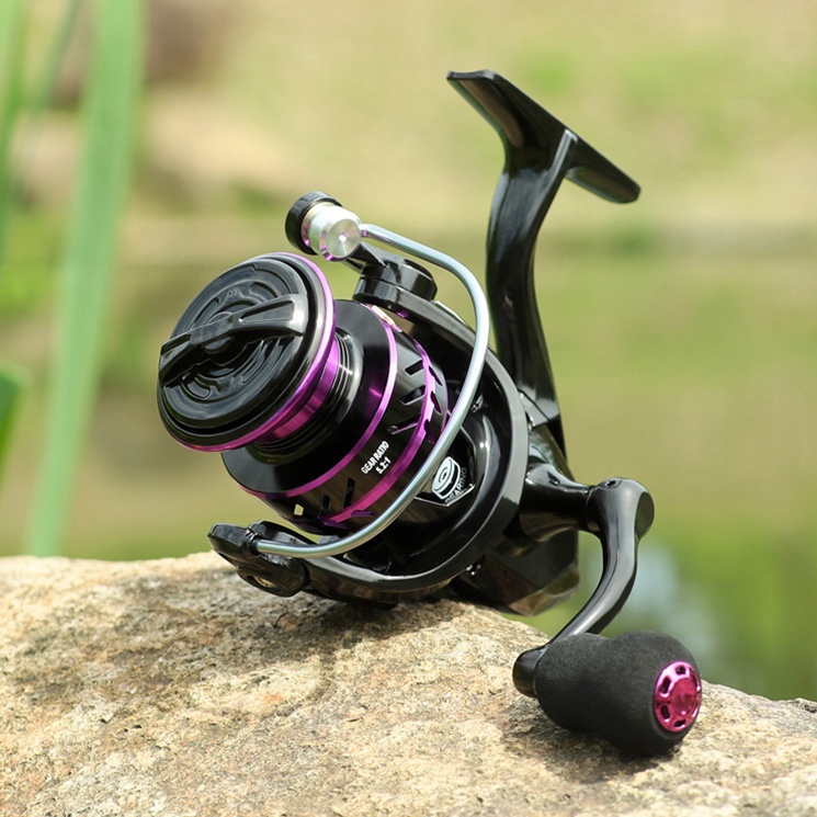 {{ Mini Reel Pancing Spinning Casting Full Metal Hp500 Ready }}