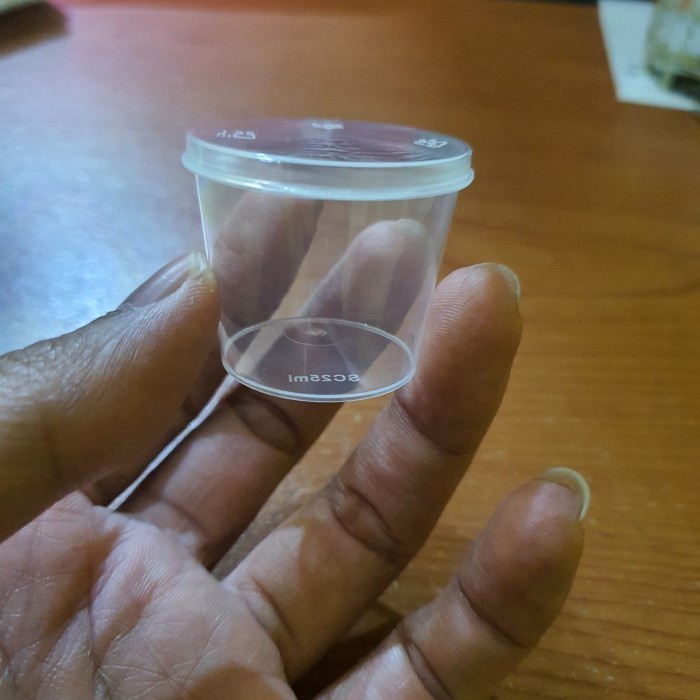 (Good) CUP SAUS TUTUP SAMBUNG 25ML / CUP SAUS SAMBAL 25ML / CUP SAOS SAMBAL