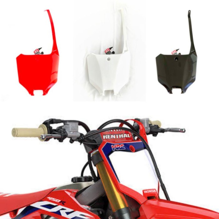 [Good] Cover Papan Nomor Nomer Depan CRF 450 R 2021 HRV