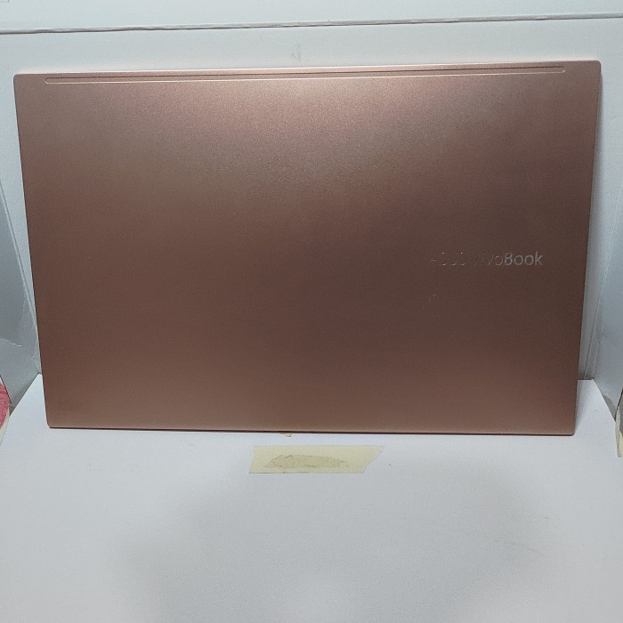 [RIZ] COVER LCD ASUS VIVOBOOK (X513) COPOTAN UNIT ORIGINAL MULUS. WARNA ROSE GOLD.