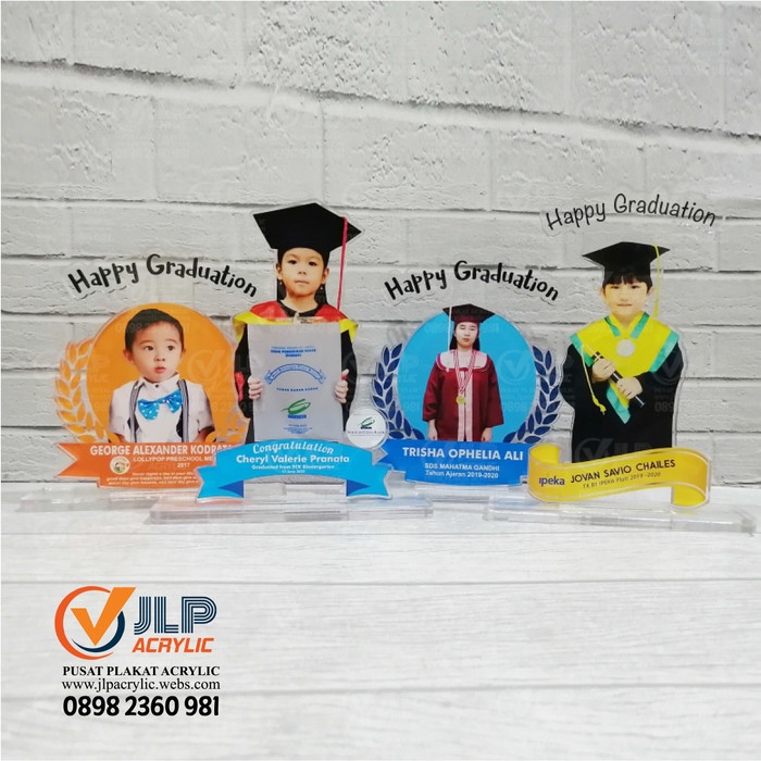 Terbaru Plakat Wisuda, Piagam Wisuda, Cinderamata Wisuda, Souvenir Wisuda Jp11