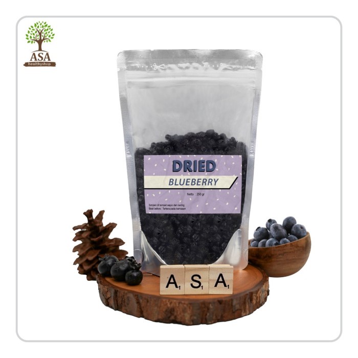 

Dried Blueberry / Buah Blueberry Kering 250 Gram