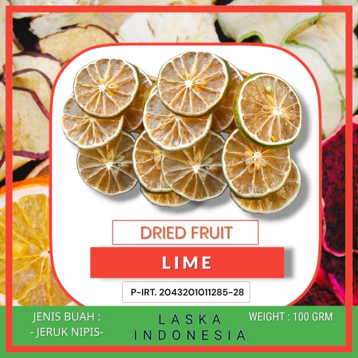 

Dried Fruit 100Gr / Buah Kering 100Gram /Dehydrate Fruit /Lemon Kering /Nanas Kering/Dry Orange
