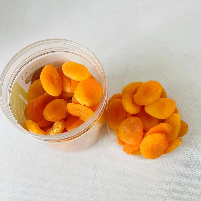 

Buah Aprikot Kering 250Gr Turki Fresh Premium Whole Pitted Dried Apricot Kayisi Fruit Original