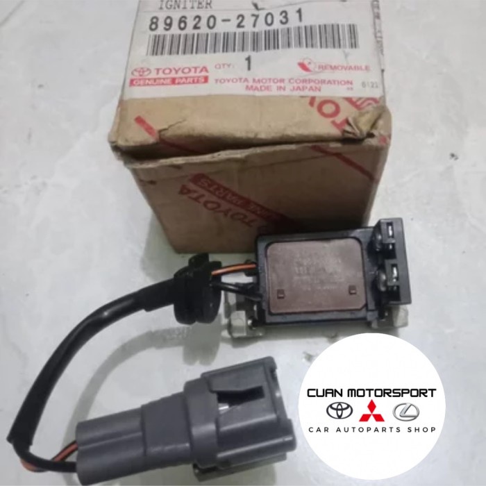 BISA GOSEND IGNITER ASSY KIJANG KAPSUL COROLLA TWINCAM GTI ORIGINAL TOYOTA