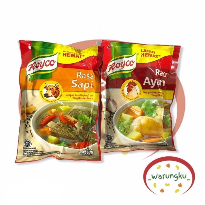 

(Best) ROYCO Penyedap 230gr Ayam Sapi Kaldu Masakan