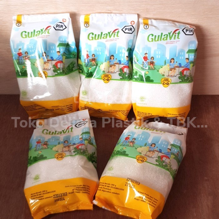 

(Best) Gula Kristal Putih GulaVit Bervitamin C+D isi 250g, 500g