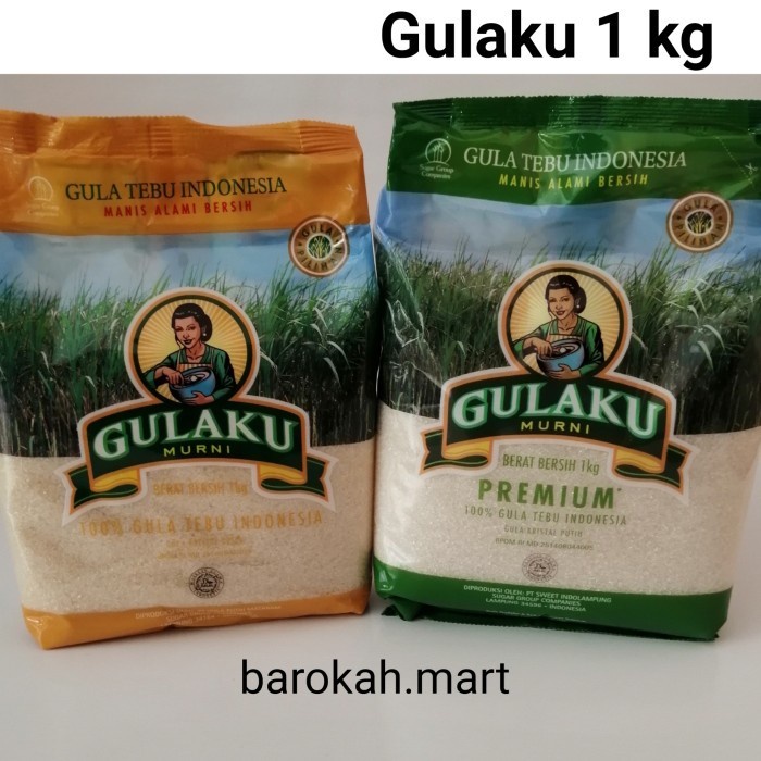 

(Best) Gula Gulaku kemasan 1kg Hijau atau Kuning