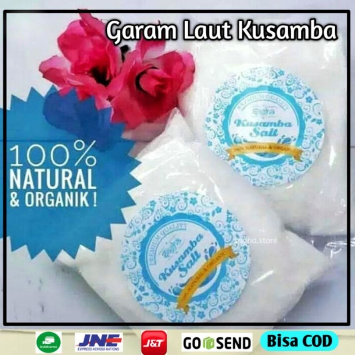 

(Best) Garam Kusamba Sagha 250 Gr / Garam Organik Higienis Tanpa Bahan Kimia