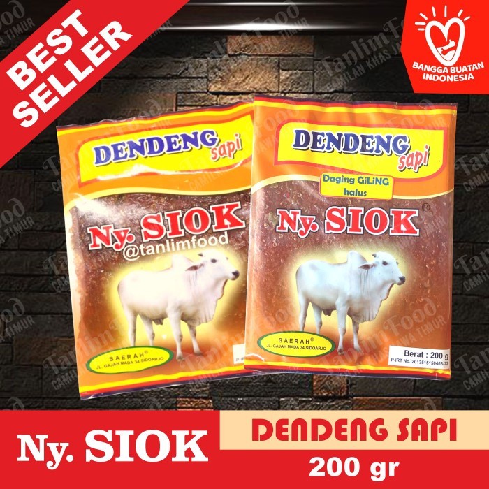 

(Good) Dendeng Daging Sapi Original Ny Siok asli Sidoarjo