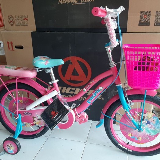 SEPEDA ANAK PEREMPUAN MINI 16" PACIFIC DORRIES PRINCESS BERKUALITAS