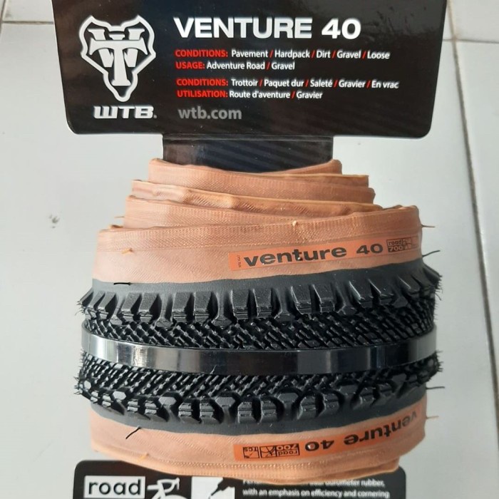 BAN LUAR / TIRE WTB VENTURE 700 X 40C ROAD TCS F TANWALL / SKINWALL TERMURAH
