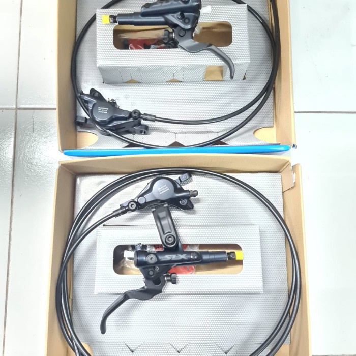 BRAKESET BRAKE SET HYDRAULIC SHIMANO SLX M7100 2 PISTON
