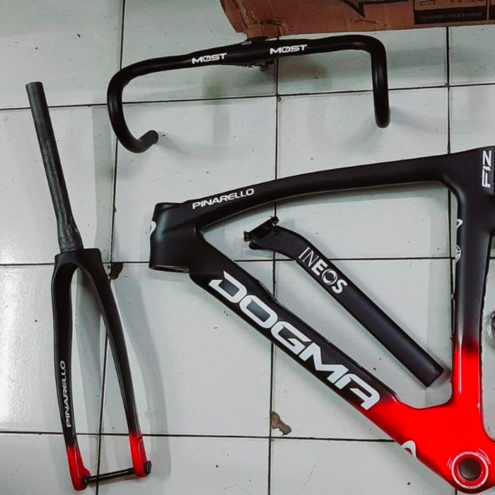 FRAME PINNARELLO F12 FULL SET TALON STANG CARBON FRAME NOT CERVELO