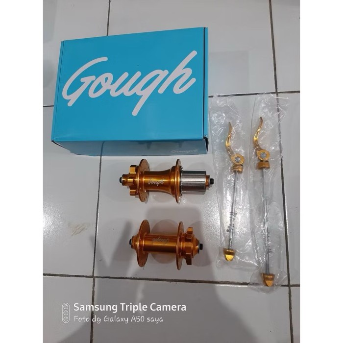 HUB FREEHUB SET SOLON GOUGH DH 905 F 20 HOLE / 24 HOLE 28 HOLE / 32 HOLE DISC BRAKE 6 BOLT JANGKRIK