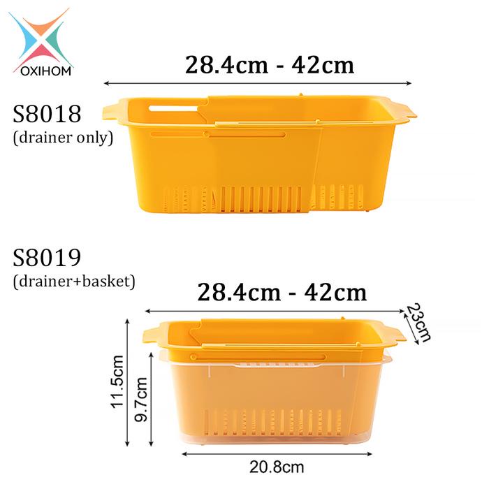 JTTOP" OXIHOM RAK PIRING WASTAFEL RAK PIRING PLASTIK TEMPAT PIRING PENGERING PIRING BUAH RACK