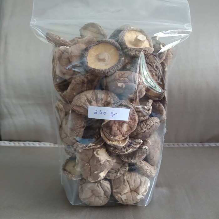

250 Gram Jamur Shitake Kering / Hioko