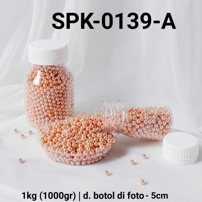 

Sale Terbatas Spk-0139-A Sprinkles Sprinkle Sprinkel 1Kg 1 Kg Mutiara Emas Gold Aman