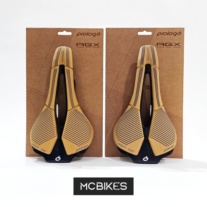 Saddle Prologo Scratch M5 PAS AGX Slide Control - Light Brown
