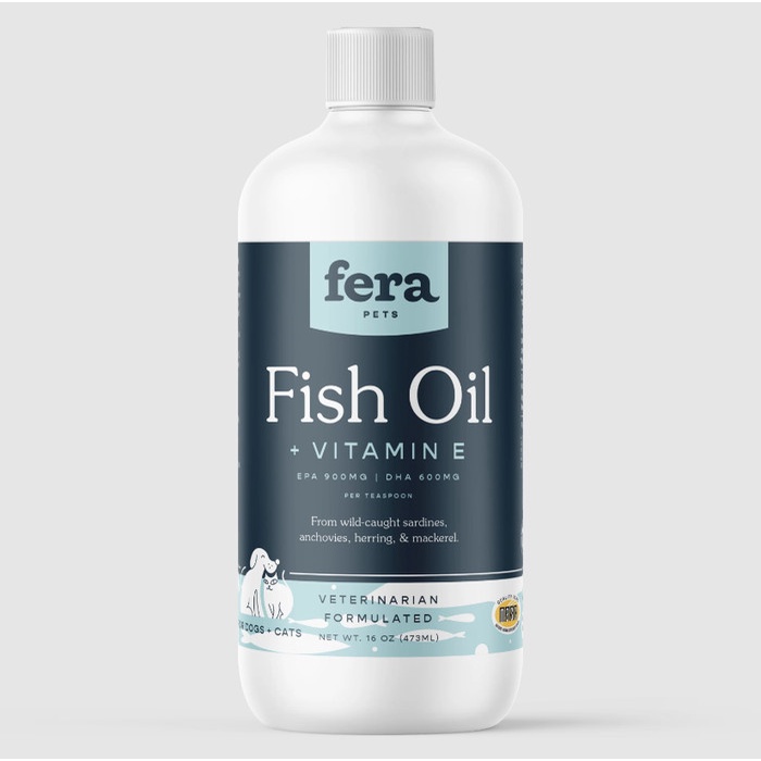 Fera Fish Oil 8 16 Oz Dog Cat Minyak Ikan Anjing Kucing Epa Dha Omega3