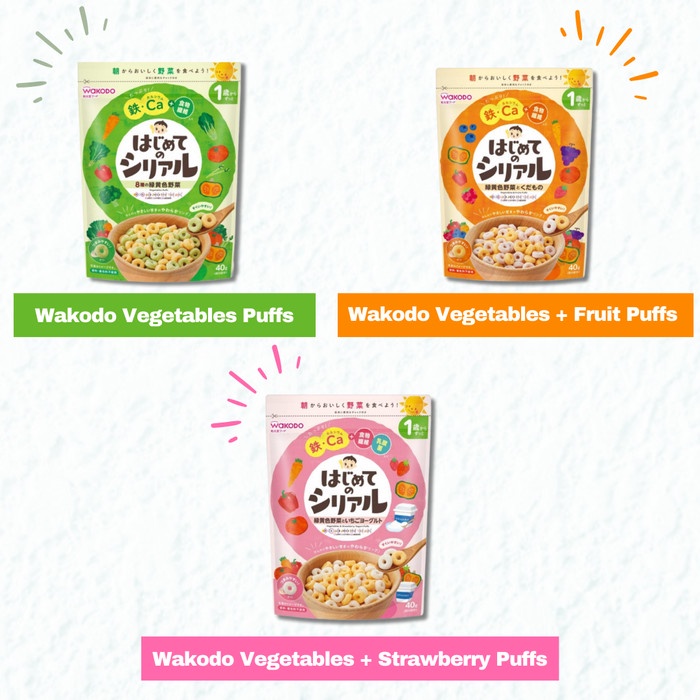 

Snack Bayi 1 Tahun Wakodo Puff Sereal