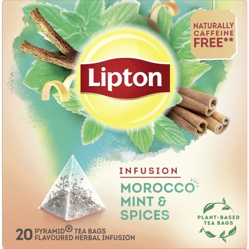 

Lipton Infusion Mint Pyramid Tea Bags 20 X 1.1 Gram