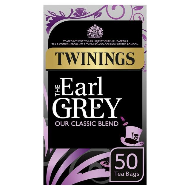 

Teh Twinings Tea Earl Grey Classic Blend 50 X 2.5 Gram